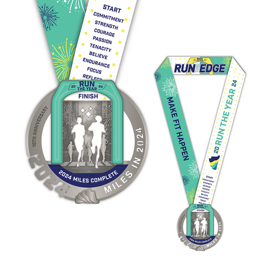 Interactive Medal | Run the Year 2024