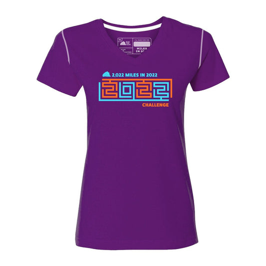 Run The Year 2022 Short Sleeve Tech-T Virtual Fitness Challenge Shirts | Run The Edge