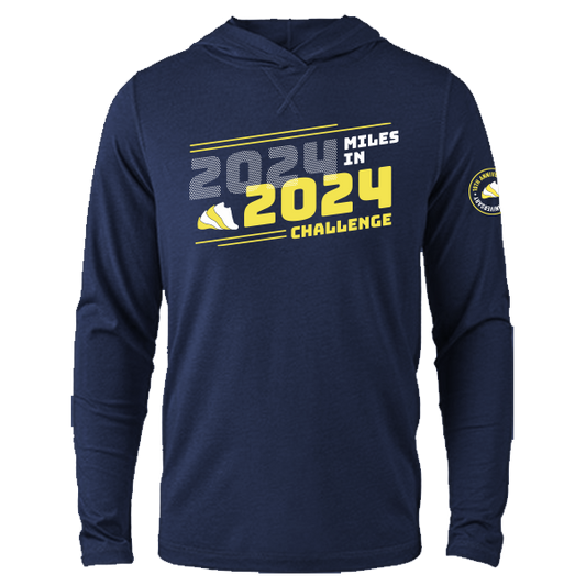 Lightweight Hoodie | Run The Year 2024