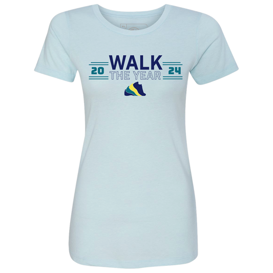 Lifestyle WALK Blended T-Shirt | Run the Year 2024