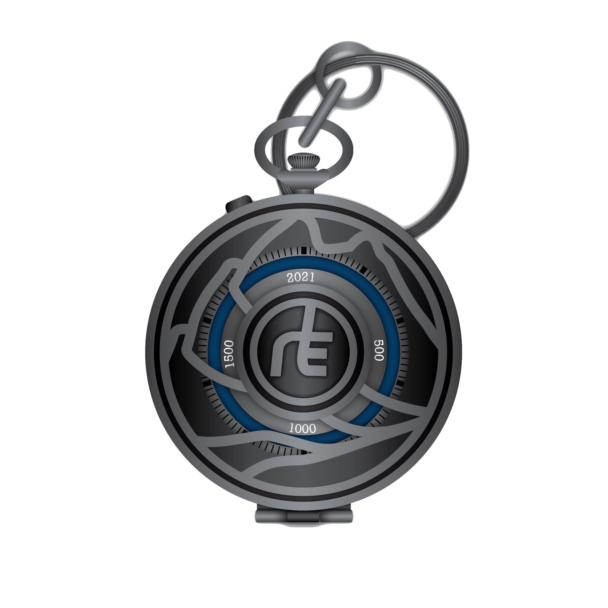 2021 Keychain Virtual Fitness Challenge Accessories | Run The Edge