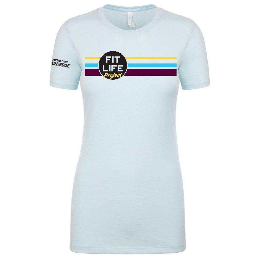 FitLife Project Poly-Blend Shirt Virtual Fitness Challenge Shirts | Run The Edge