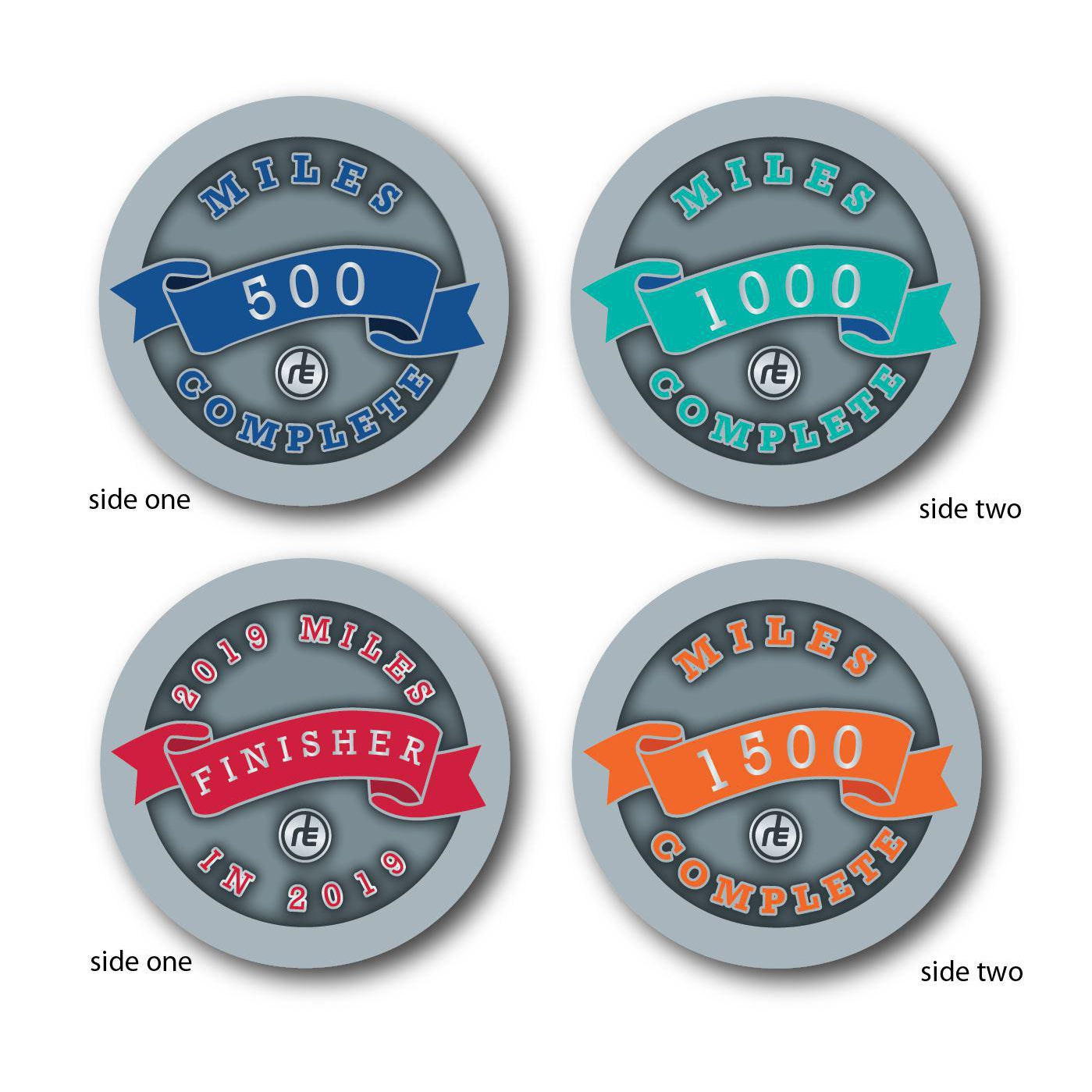 Run The Year 2019 Medal Virtual Fitness Challenge | Run The Edge