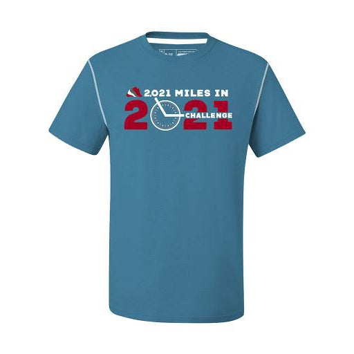 Run The Year 2021 Short Sleeve Tech-T Virtual Fitness Challenge Shirts | Run The Edge